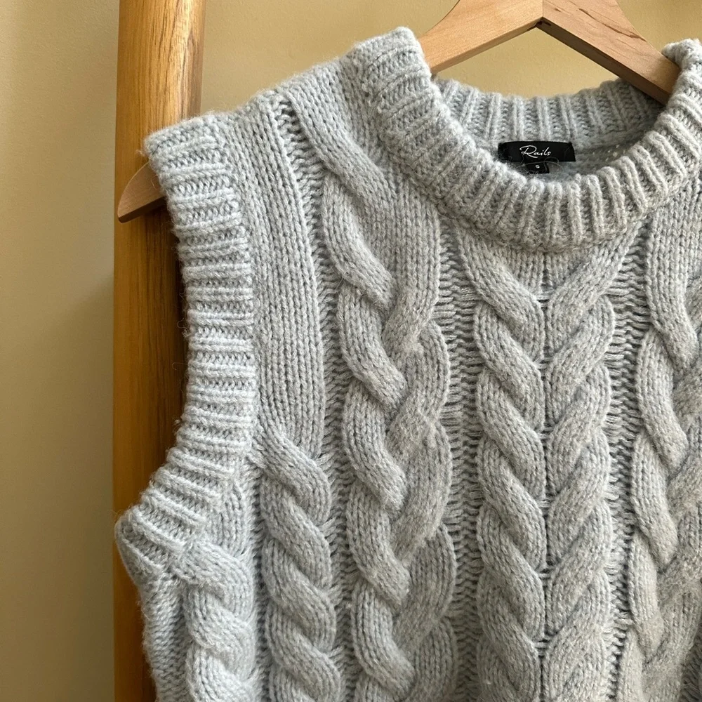 Rails Alexis Cable Knit Sweater Vest